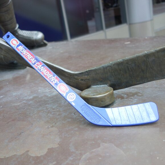 Montreal Canadiens Sherwood Made in U.S.A. Mini Plastic Hockey Stick - Picture 1 of 12